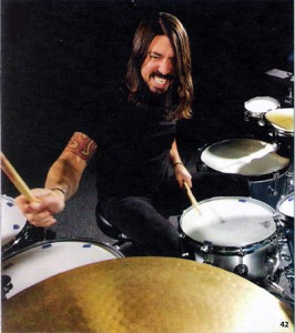 Dave Grohl bateria