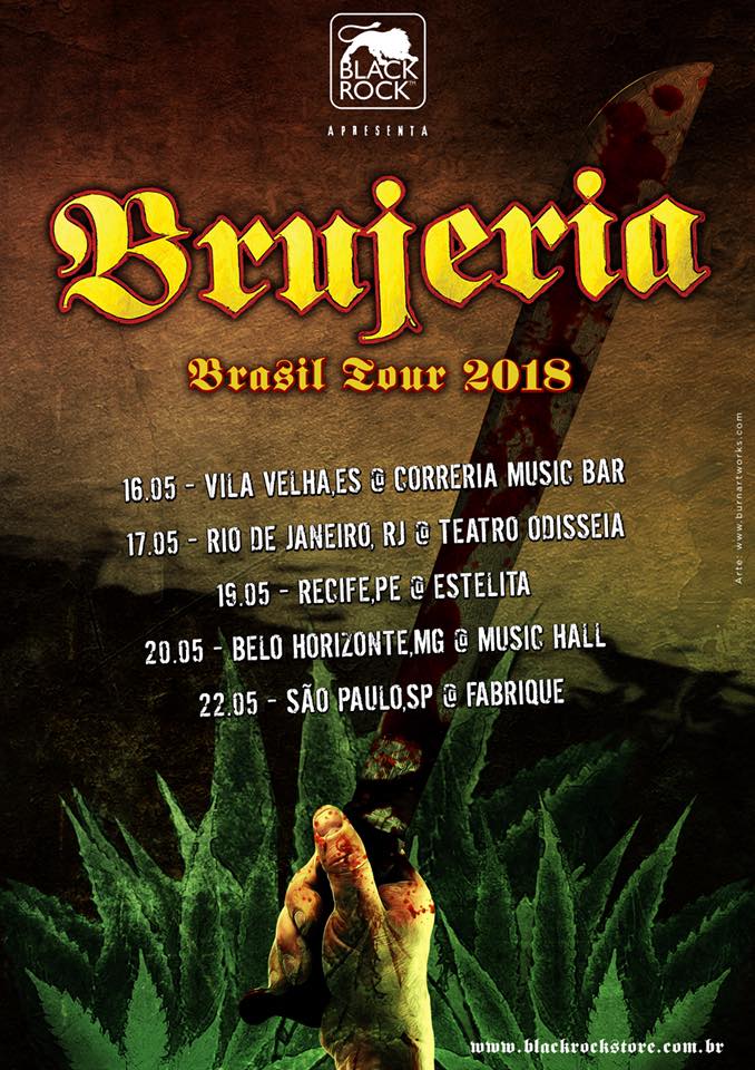 brujeria turne 2018