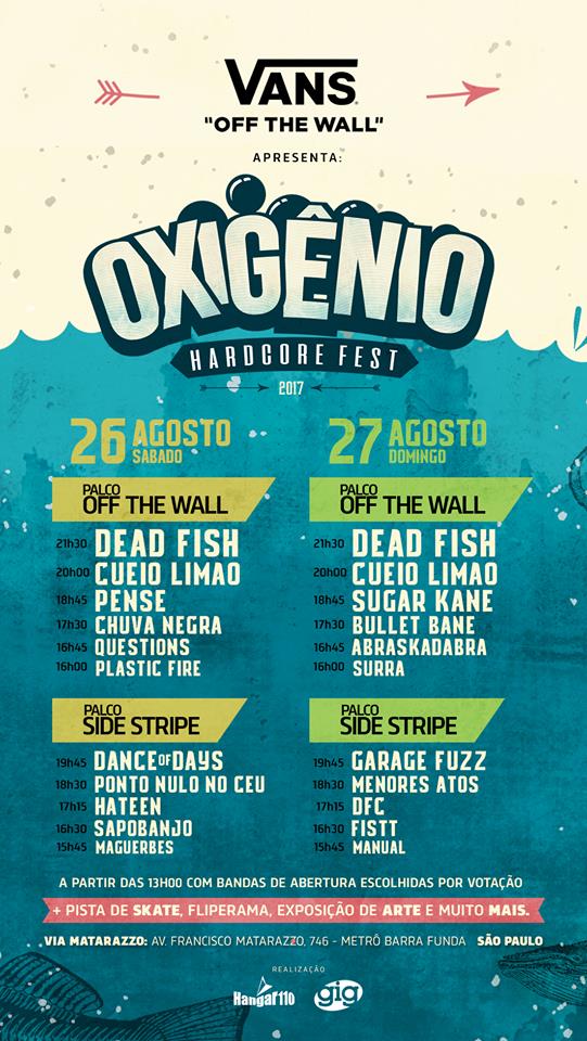 oxigenio 2017 dias